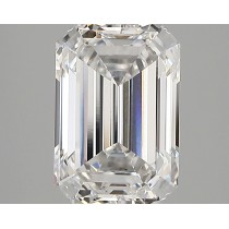 Lab Created 2.65 Carat E-VVS2 Emerald Cut Diamond Lab Created 2.65 Carat E-VVS2 Emerald Cut Diamond