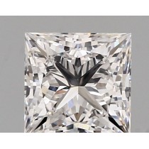 Lab Created 1.32 Carat D-VVS1 Princess Cut Diamond