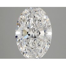 Lab Created 2.69 Carat D-VS1 Oval Diamond Lab Created 2.69 Carat D-VS1 Oval Diamond