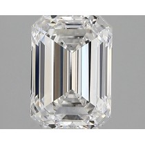 Lab Created 2.03 Carat E-VVS2 Emerald Cut Diamond Lab Created 2.03 Carat E-VVS2 Emerald Cut Diamond