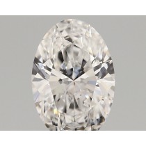 Lab Created 1.44 Carat D-VS1 Oval Diamond