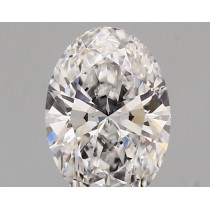 Lab Created 1.06 Carat D-VVS2 Oval Diamond