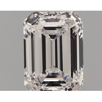 Lab Created 1.52 Carat D-VVS2 Emerald Cut Diamond