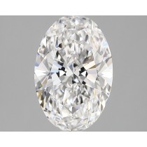 Lab Created 2.43 Carat D-VVS2 Oval Diamond Lab Created 2.43 Carat D-VVS2 Oval Diamond