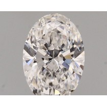 Lab Created 1.70 Carat D-VVS2 Oval Diamond