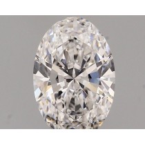 Lab Created 1.70 Carat D-VVS2 Oval Diamond