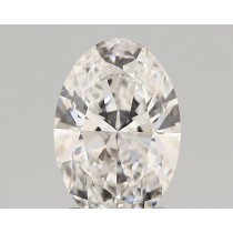 Lab Created 1.26 Carat D-VVS2 Oval Diamond