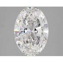 Lab Created 2.00 Carat D-VVS2 Oval Diamond Lab Created 2.00 Carat D-VVS2 Oval Diamond