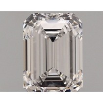 Lab Created 1.27 Carat D-VVS2 Emerald Cut Diamond