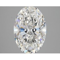 Lab Created 3.45 Carat F-VVS2 Oval Diamond Lab Created 3.45 Carat F-VVS2 Oval Diamond