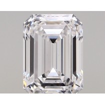 Lab Created 1.92 Carat E-VS1 Emerald Cut Diamond