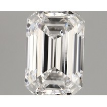 Lab Created 1.56 Carat E-VS1 Emerald Cut Diamond