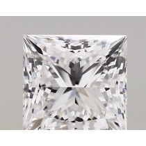 Lab Created 1.62 Carat E-VVS2 Princess Cut Diamond