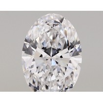 Lab Created 1.19 Carat D-VVS2 Oval Diamond