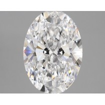 Lab Created 2.60 Carat D-VS1 Oval Diamond Lab Created 2.60 Carat D-VS1 Oval Diamond