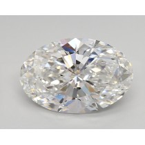 Lab Created 3.44 Carat F-VVS2 Oval Diamond Lab Created 3.44 Carat F-VVS2 Oval Diamond