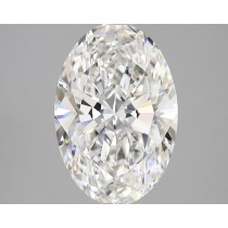 Lab Created 3.76 Carat E-VS1 Oval Diamond Lab Created 3.76 Carat E-VS1 Oval Diamond