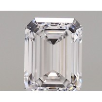 Lab Created 1.01 Carat D-VVS2 Emerald Cut Diamond