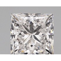 Lab Created 1.31 Carat D-VS1 Princess Cut Diamond