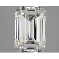 Lab Created 2.67 Carat F-VVS2 Emerald Cut Diamond Lab Created 2.67 Carat F-VVS2 Emerald Cut Diamond