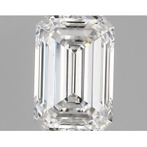 Lab Created 2.12 Carat E-VS1 Emerald Cut Diamond