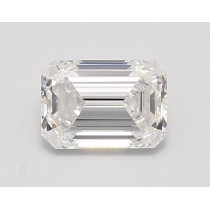 Lab Created 1.65 Carat D-VVS2 Emerald Cut Diamond
