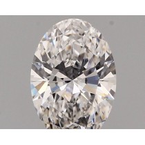 Lab Created 1.25 Carat D-VVS2 Oval Diamond