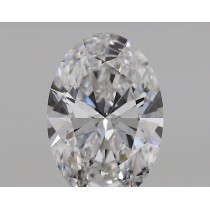 Lab Created 1.75 Carat D-VVS2 Oval Diamond