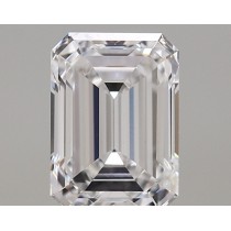 Lab Created 1.73 Carat D-VVS2 Emerald Cut Diamond