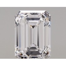 Lab Created 1.84 Carat E-VVS2 Emerald Cut Diamond