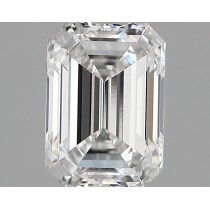 Lab Created 1.95 Carat D-VS1 Emerald Cut Diamond
