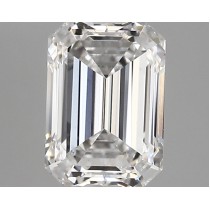 Lab Created 2.08 Carat E-VVS2 Emerald Cut Diamond