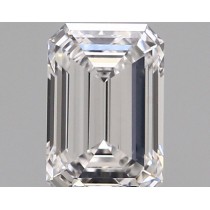 Lab Created 1.12 Carat D-VVS2 Emerald Cut Diamond