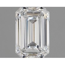 Lab Created 1.05 Carat D-VS1 Emerald Cut Diamond