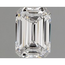 Lab Created 1.07 Carat D-VVS2 Emerald Cut Diamond