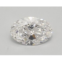 Lab Created 1.46 Carat D-VVS2 Oval Diamond