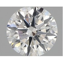 Lab Created 1.59 Carat D-VVS2 Round Diamond