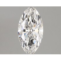Lab Created 1.23 Carat E-VVS2 Marquise Cut Diamond