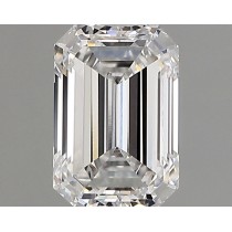 Lab Created 1.01 Carat D-VVS2 Emerald Cut Diamond