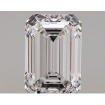 Lab Created 1.74 Carat F-VVS2 Emerald Cut Diamond