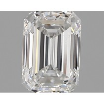 Lab Created 1.13 Carat E-VS1 Emerald Cut Diamond