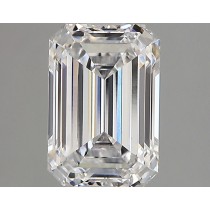 Lab Created 1.80 Carat D-VVS2 Emerald Cut Diamond