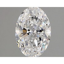 Lab Created 1.12 Carat D-VS1 Oval Diamond