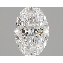 Lab Created 1.23 Carat D-VVS2 Oval Diamond