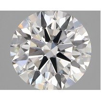 Lab Created 2.13 Carat F-VVS2 Round Diamond