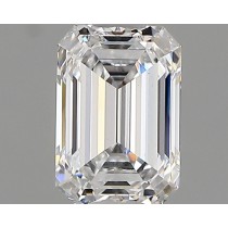 Lab Created 1.02 Carat D-VS1 Emerald Cut Diamond