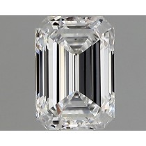Lab Created 1.00 Carat D-VVS1 Emerald Cut Diamond