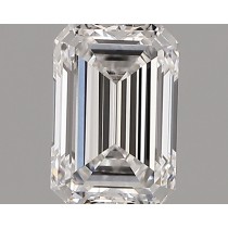 Lab Created 1.00 Carat D-VVS1 Emerald Cut Diamond