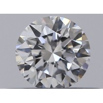 0.26 Carat D-IF Round Natural Diamond