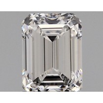 Lab Created 1.30 Carat D-VVS2 Emerald Cut Diamond